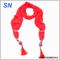 Bijoux Embellished Scarf senhora (SNSMQ1014)